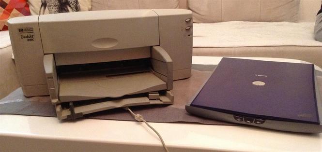 Scaner conan dhe printer hp