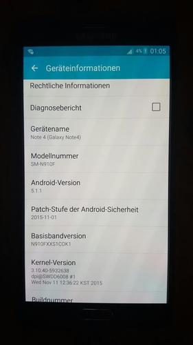 Samsung note 4