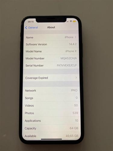 Iphone X 