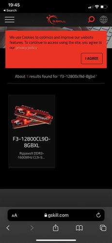 Ram memory