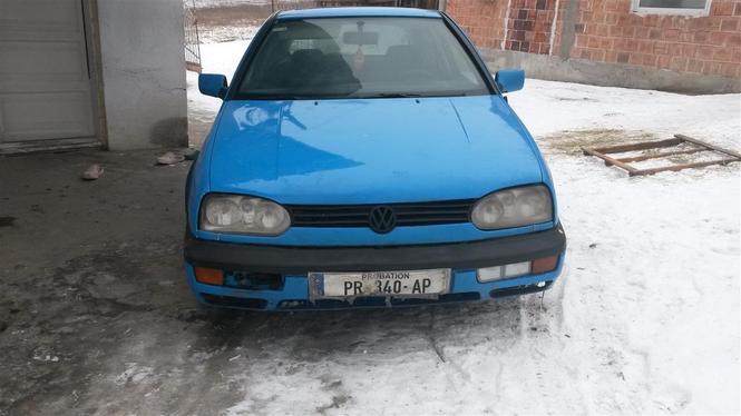 Golf 3 shitet nrrohet