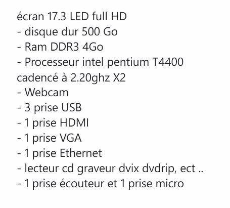 Llaptop Samsung