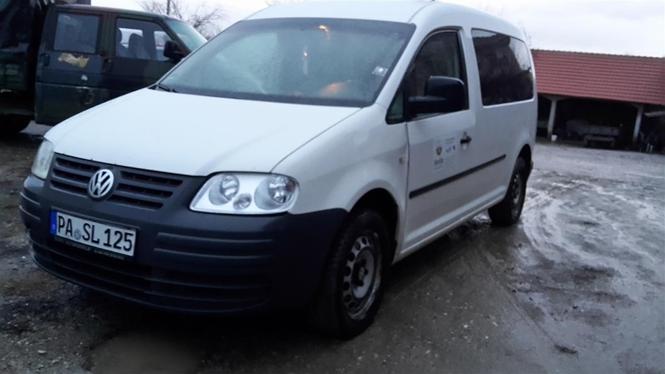 VW Caddy e sapoardhur