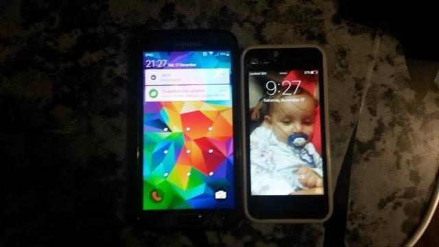 Samsung S5 Iphone 5c