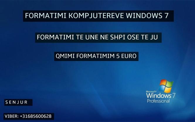 Formatimi Kompjuter-Lap-Top
