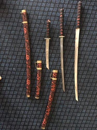 Seti i shpatave samurai