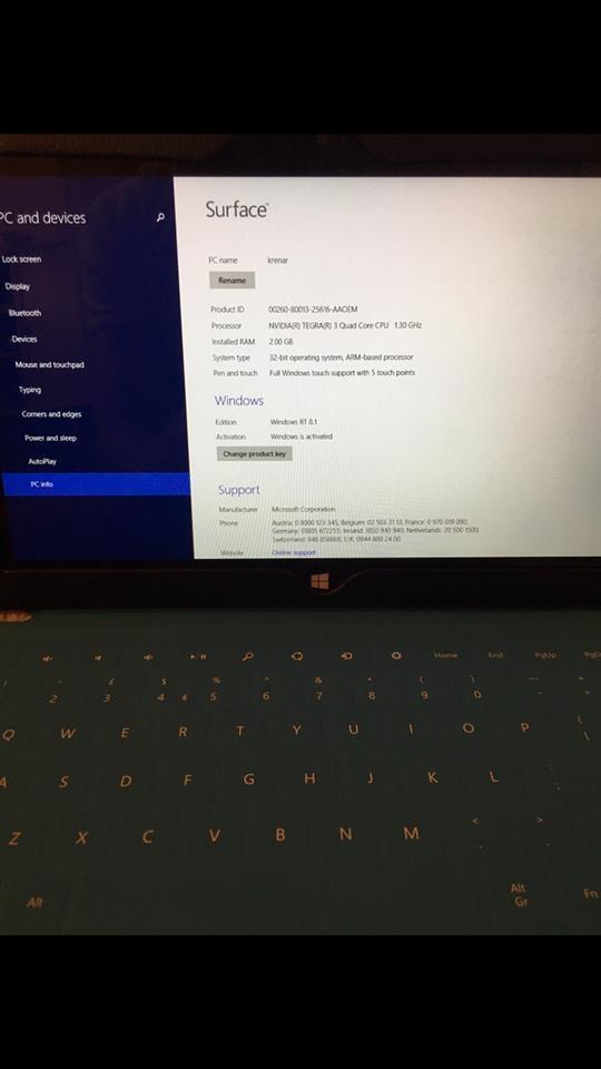 Laptop-Surface