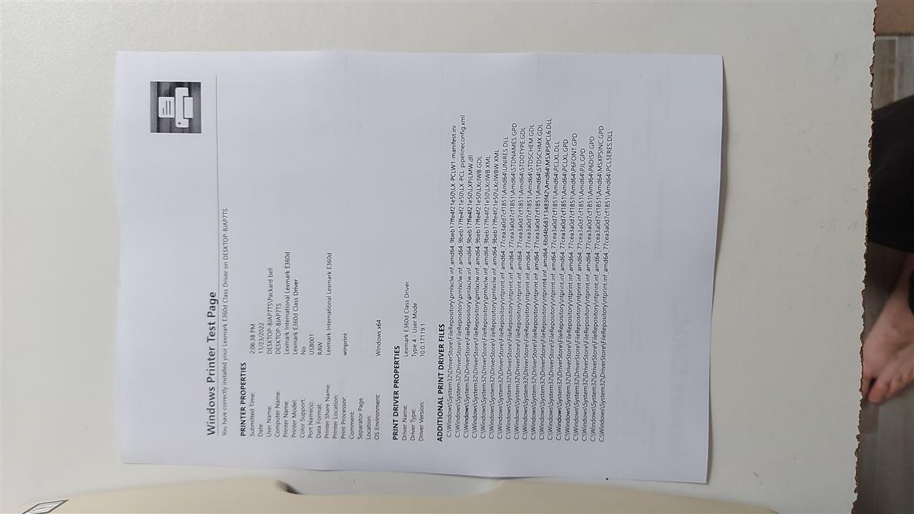 Printer-Lexmark-E360d