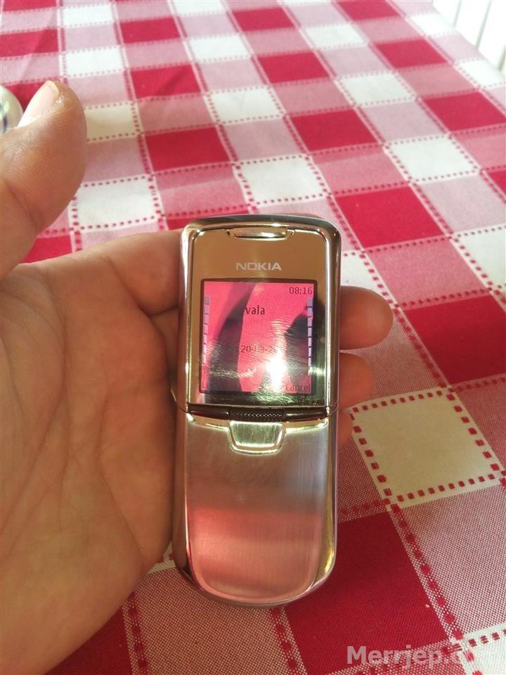 shitet nokia 8800 zippo chrome si i ri perfekt