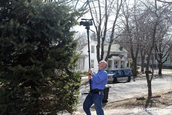 Monopot-stabilizer-per-camera