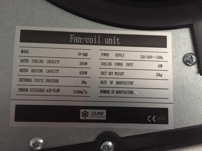 Fancoil Kasetor 